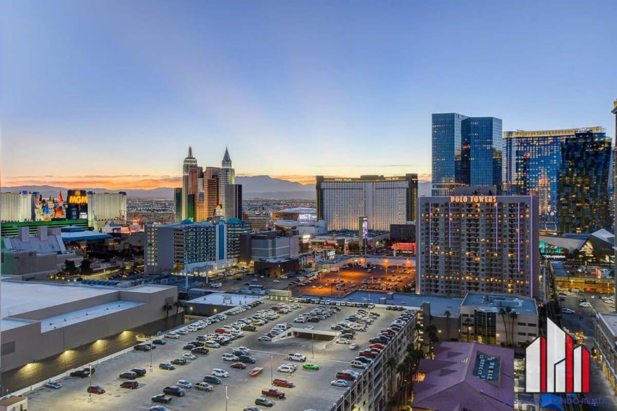 Mgm Signature-32-607 F1 Track & Strip View Balcony Las Vegas Luaran gambar