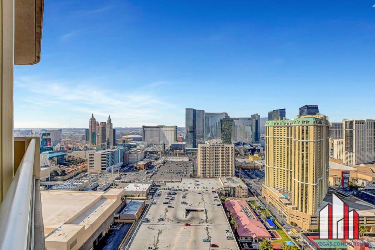 Mgm Signature-32-607 F1 Track & Strip View Balcony Las Vegas Luaran gambar